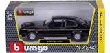 Bburago 1:24 Ford Capri 1600 GT 1982 Negro 18-21093