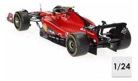 Bburago 1:24 Ferrari SF-23 w/driver, SAINZ 18-26809