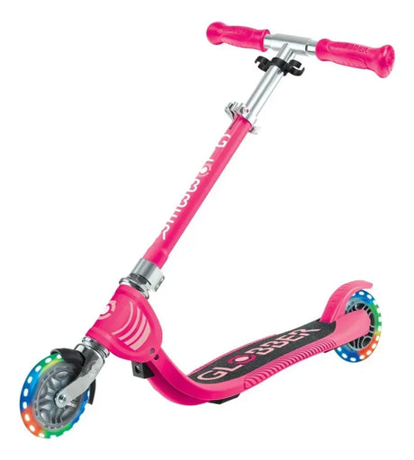 Globber Monopatin Flow Foldable Junior Lights Fucsia 870-102