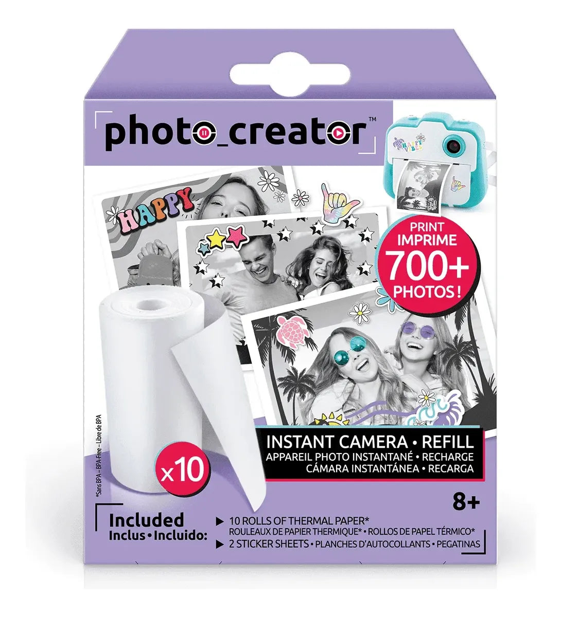 Photo Creator Repuesto Rollo Camara Instantanea Clk005