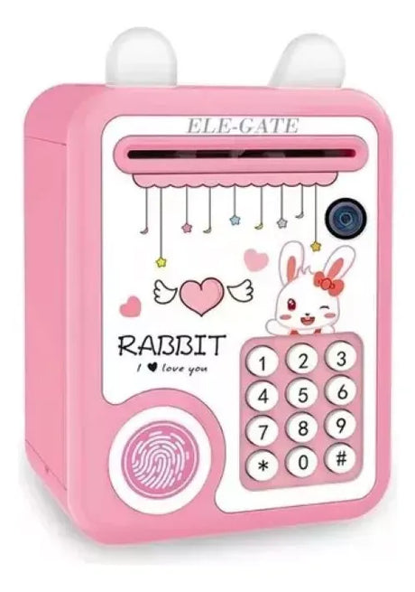 Mini Bank Caja Fuerte Rosa 2763658