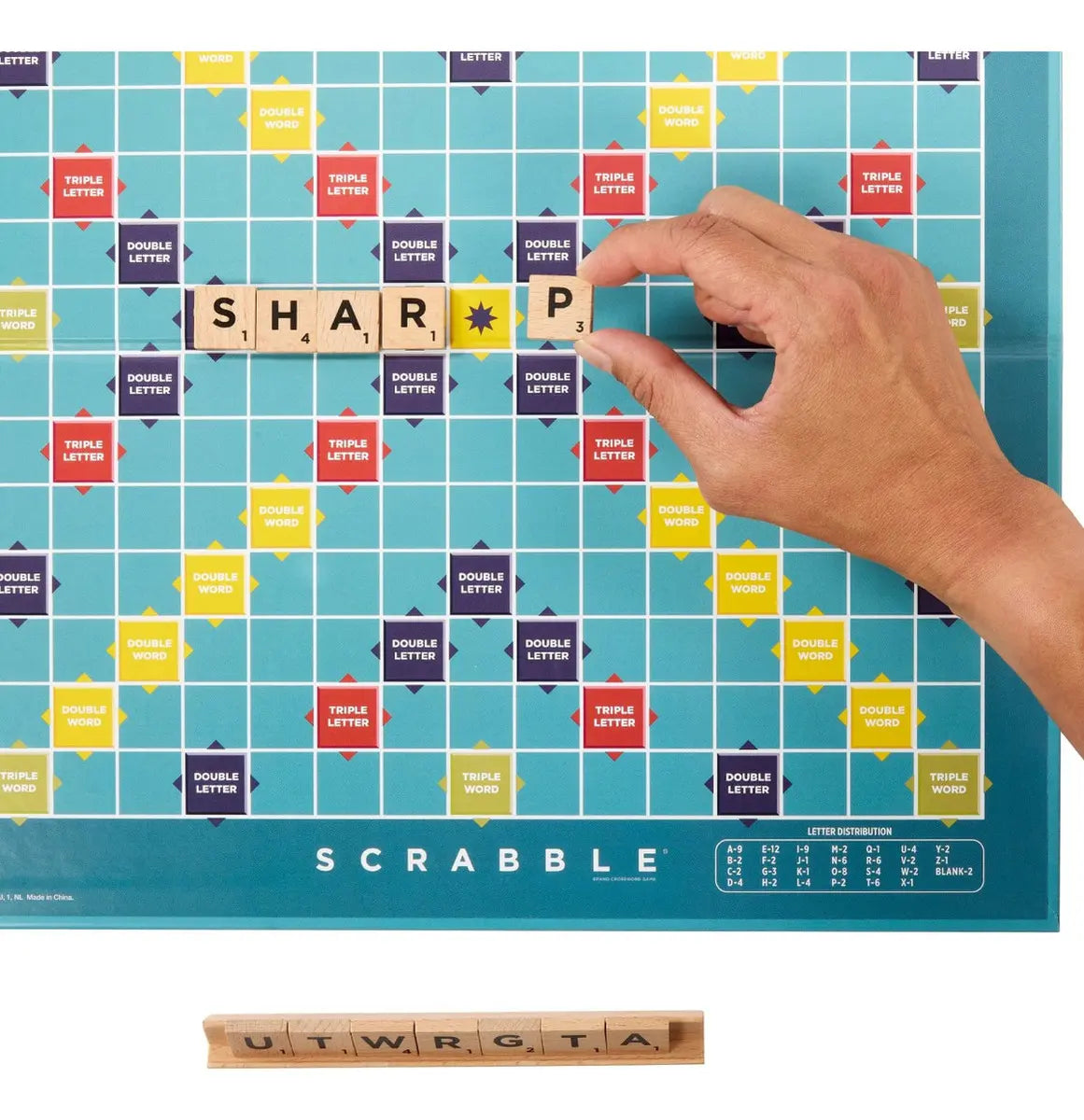 Juego de Mesa Scrabble de Madera Mattel JGY26