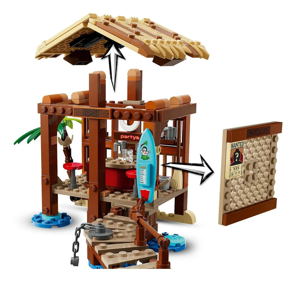 Lego One Piece: Cabaña del Pueblo Molino 75636