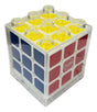 Display Cubo Rubik 3x3cm Con Borde Blanco FL618