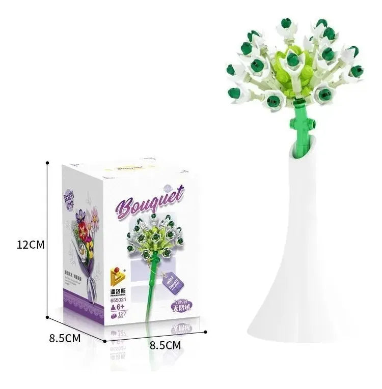 Panlos Brick Bloques Flor Terciopelo 2268199