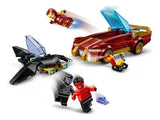 LEGO Marvel Deportivo de Iron Man y Black Panther vs Hulk Rojo 76310