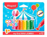 Maped Ceras Grases Color Peps x12 Jumbo 861311