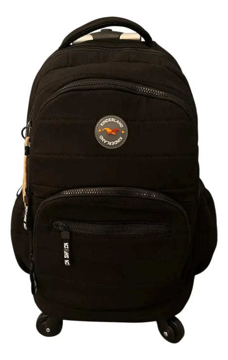 Mochila Carrito Escolar 18 Pulgadas Sl2501n Kinderland Negro