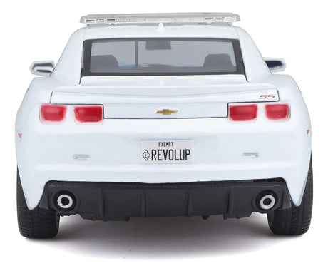 Maisto 1:24 Chevrolet Camaro SS Police 2010 Blanco 31208