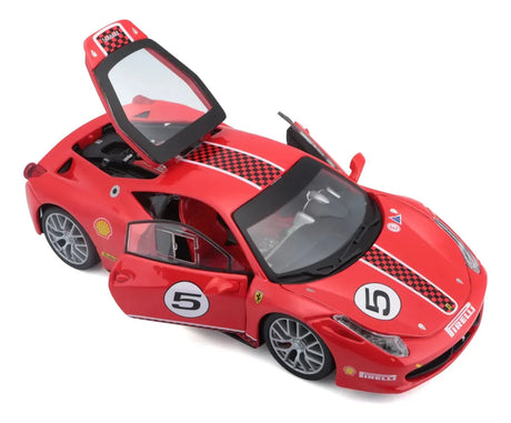 Bburago 1:24 Ferrari 458 Challenge Rojo 18-26302