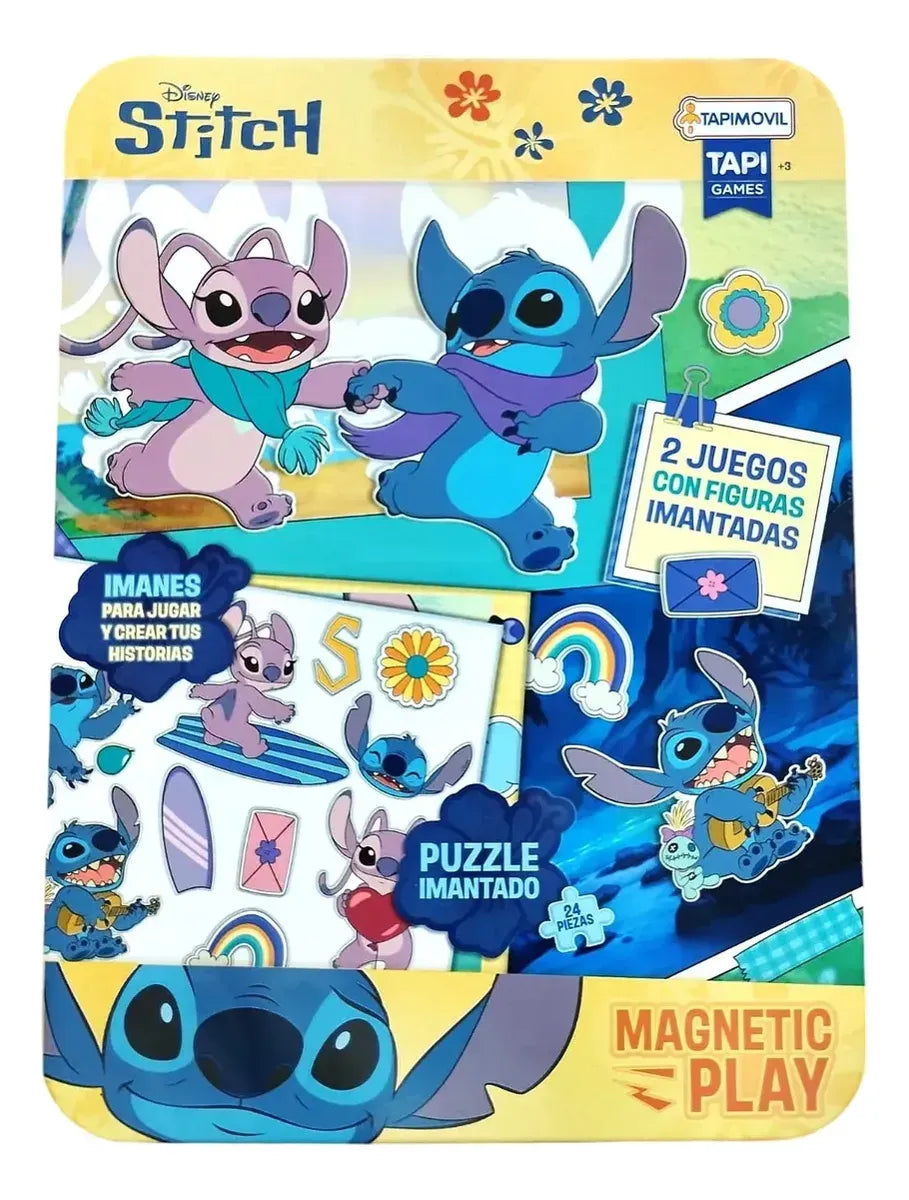 Stitch Magnetic Play Juego De Mesa 2 En 1 Dmd00188