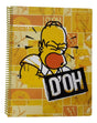 Mooving Cuaderno Universitario Simpsons Rayado 1208196