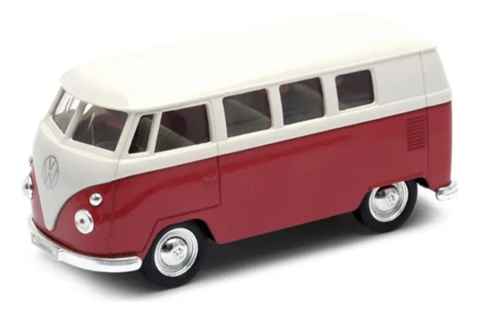 Welly 1:34 Volkswagen Bus T2 Rojo 42347cw