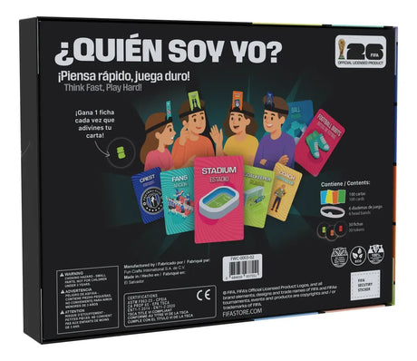 Juego Fifa ¿quien Soy? Oficial Fwc-0003-02