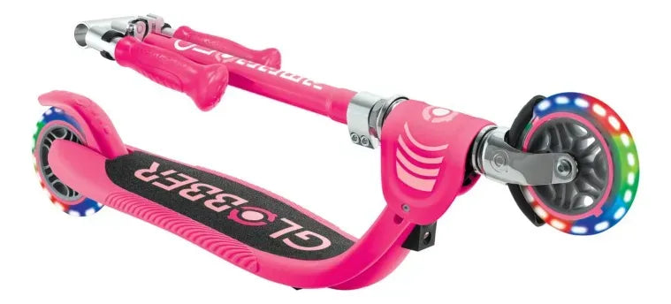 Globber Monopatin Flow Foldable Junior Lights Fucsia 870-102