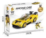 Panlos Brick Bloques Auto De Carrera 3 En 1 1987431