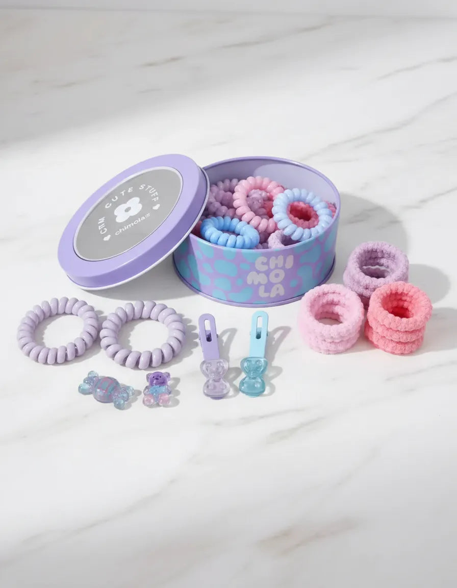 Chimola Cute Box Set De Colitas Purple St188