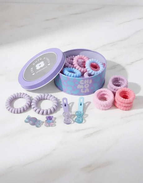 Chimola Cute Box Set De Colitas Purple St188