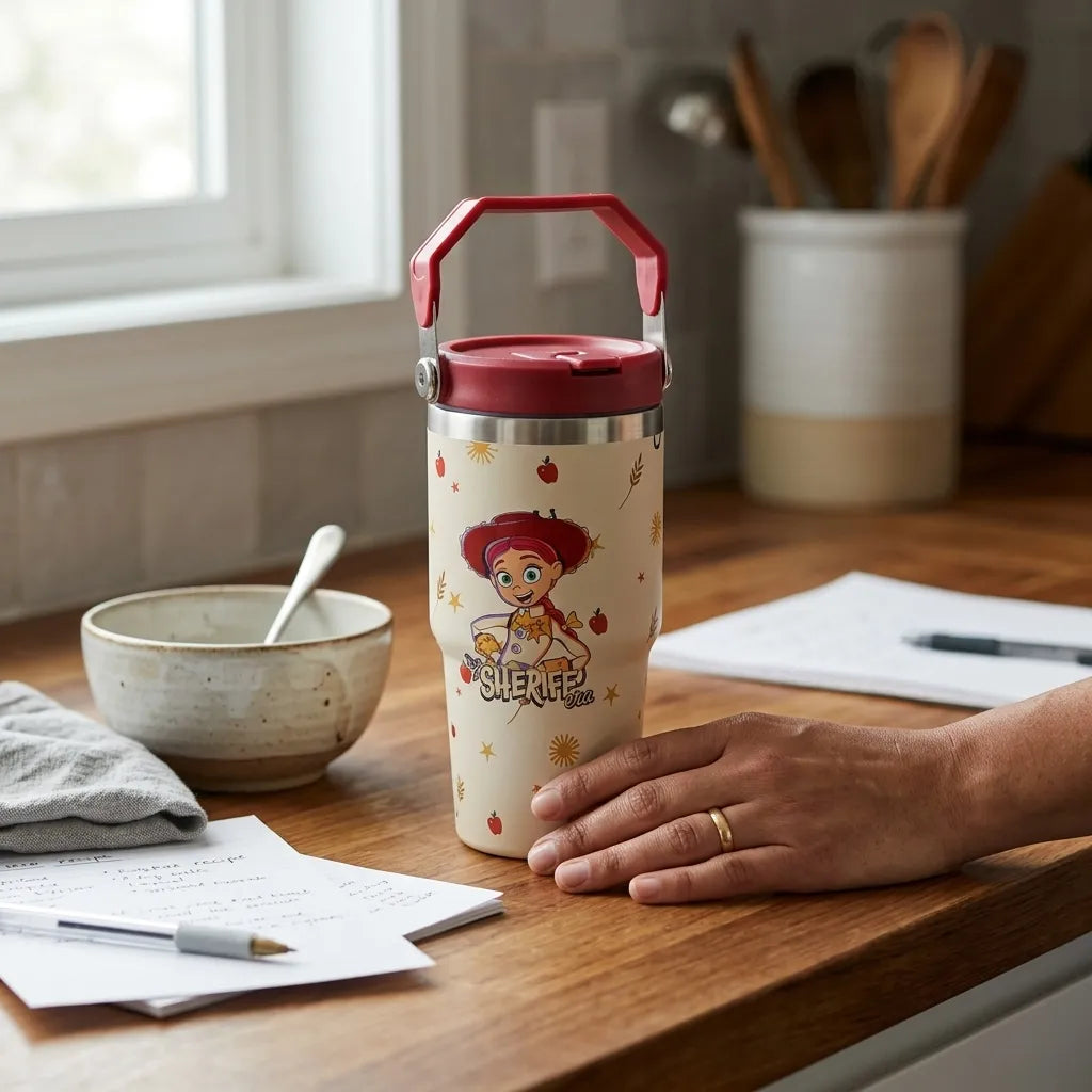 Vaso Termico Infantil 600ml Jessie Clandy DTS8418