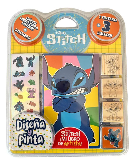 Blister Diseña Y Pinta Stitch N°3 DDN25 6308