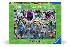 Ravensburger Puzzle 1000 Pzs Minecraft Mobs 12000422