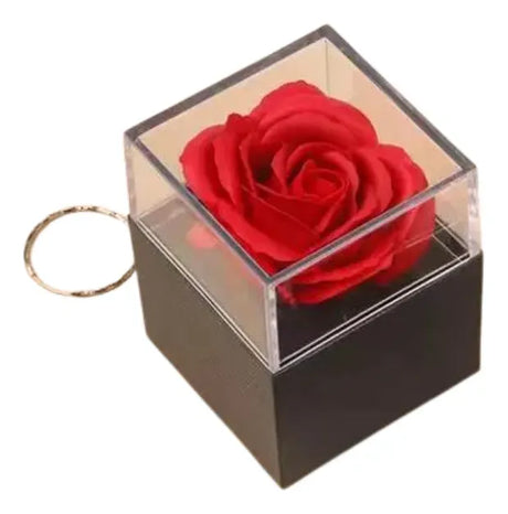 Flor Artificial Rosa 10cm Kl799 Shine Rojo