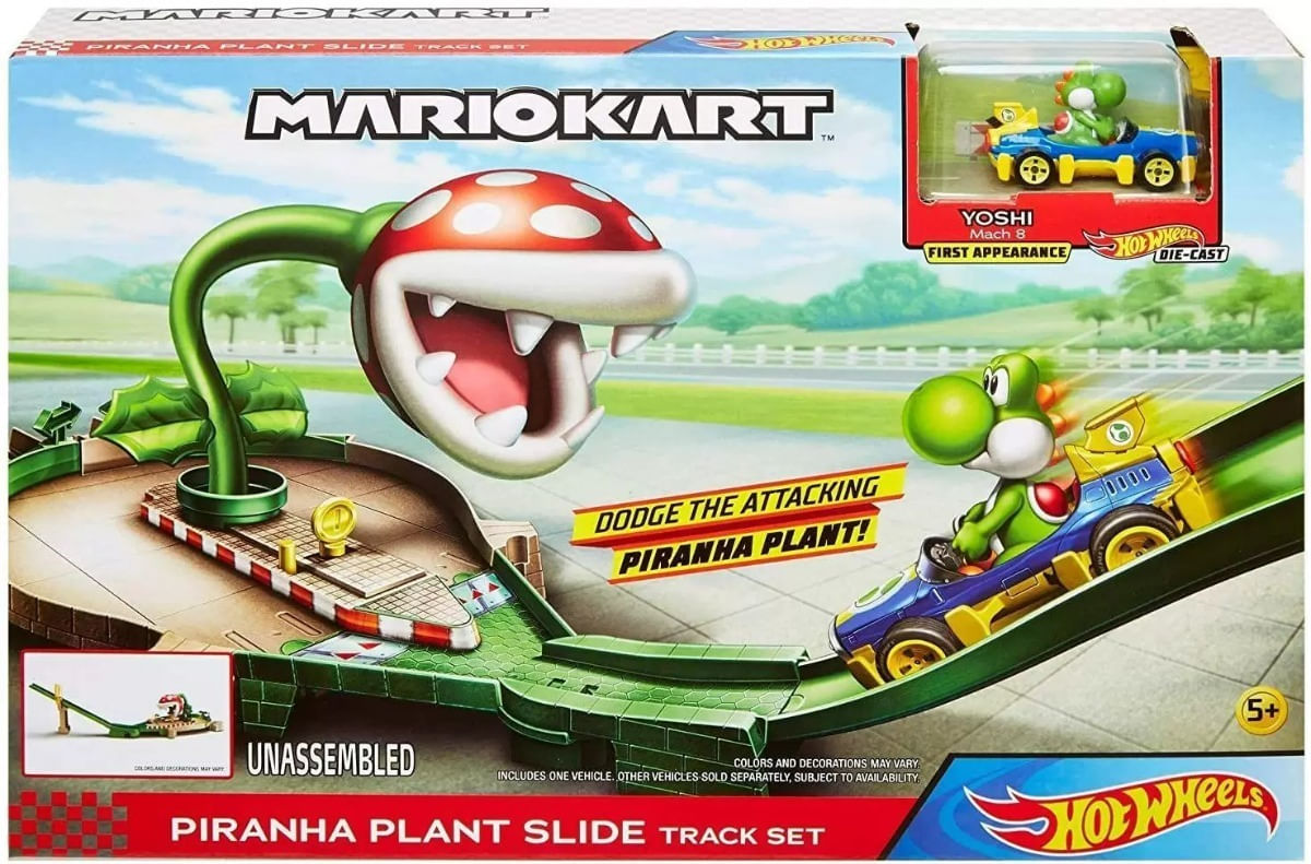 Hot Wheels Pista Mario Kart Nemesis Gcp26 Mattel