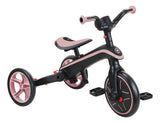 Globber Triciclo Explorer Trike Foldable 4 en 1 Deep Pastel Pink 732-210