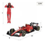 Bburago 1:24 Ferrari SF-23 w/driver, SAINZ 18-26809