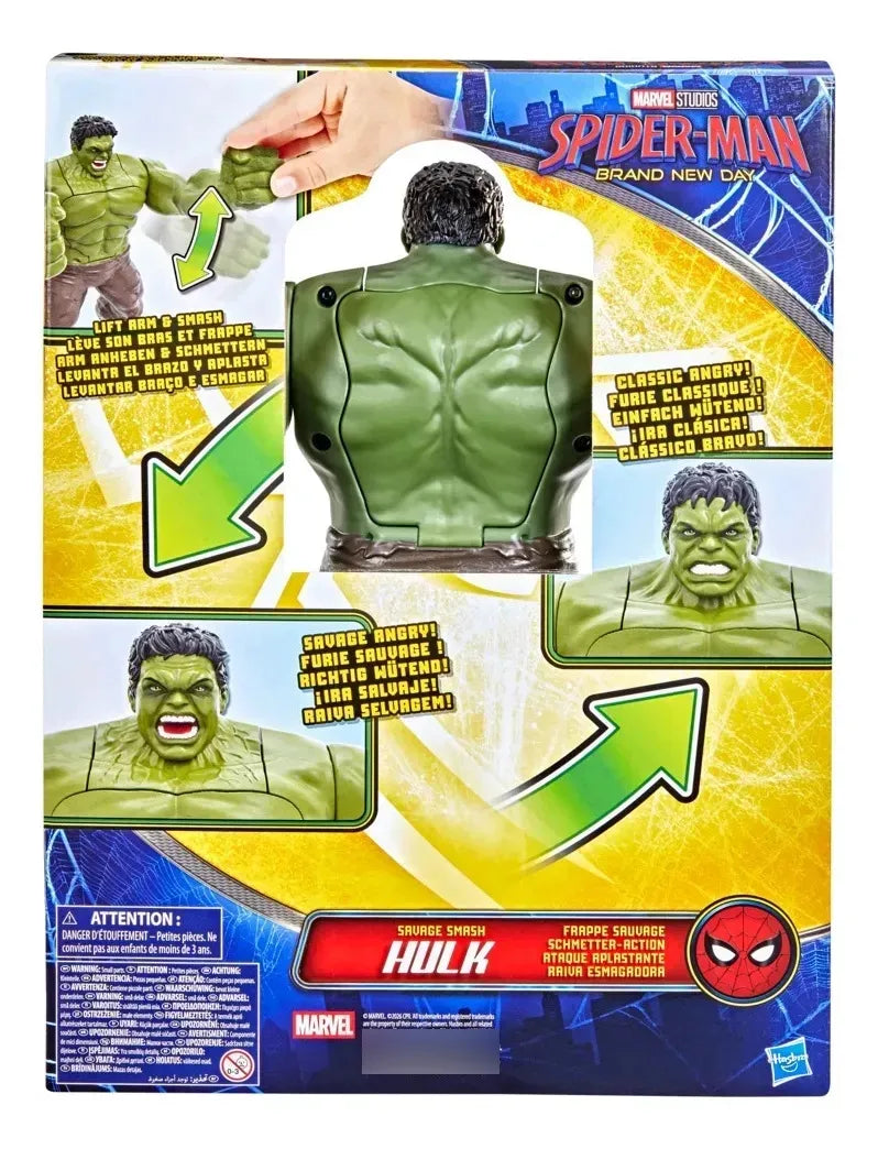 Spiderman Muñeco Savage Smash Hulk G24465L00
