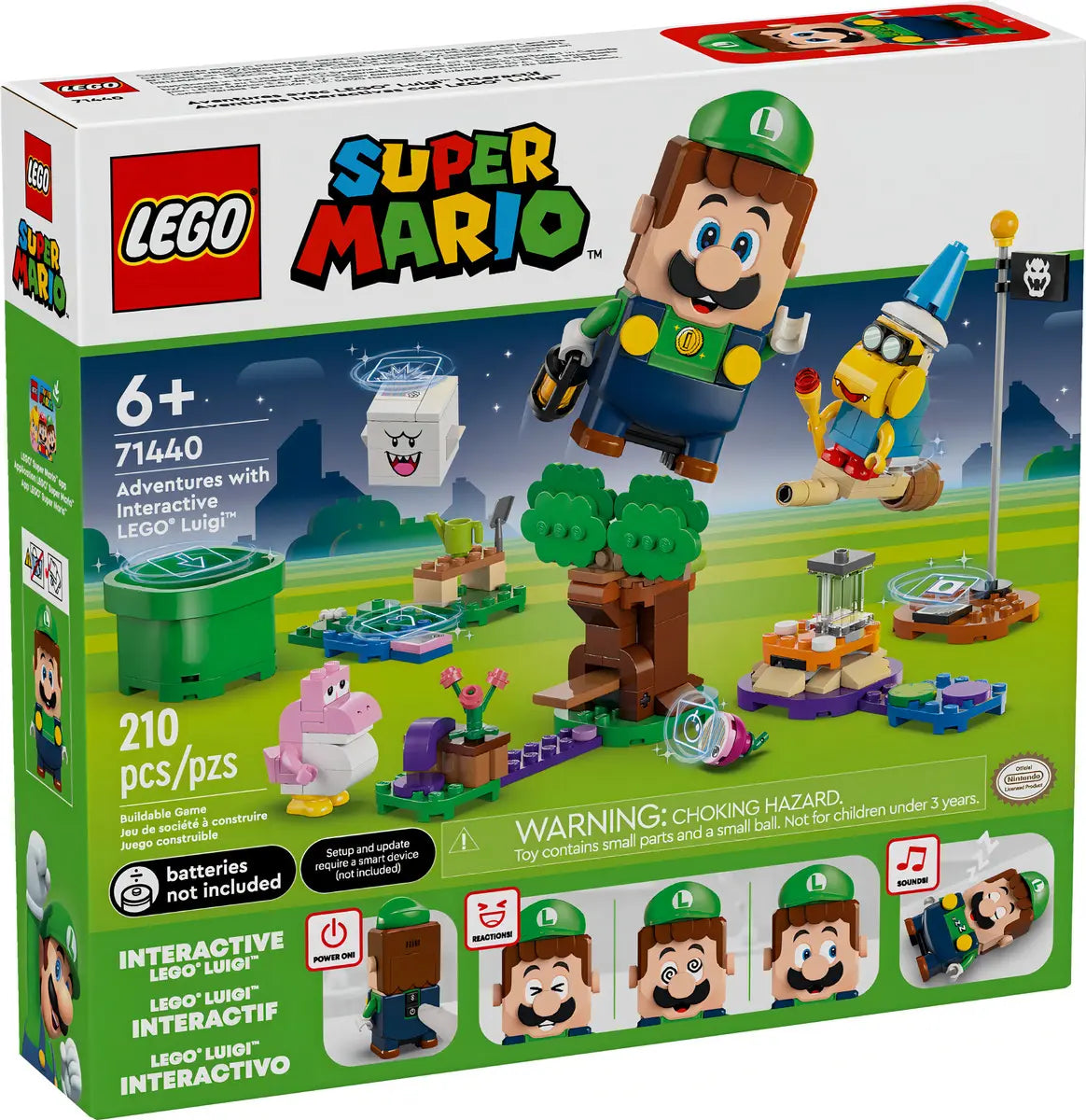 Lego Super Mario: Aventuras interactivas con Luigi 71440