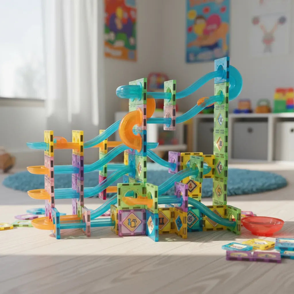 Bloques Construcción Magnéticos Magnetic Tiles Shine 2444732