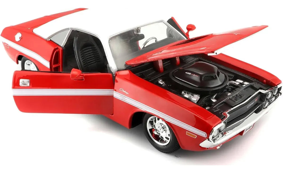 Maisto 1:24 Dodge Challenger R/T coupe 1970 Rojo 31263