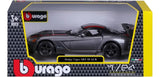 Bburago 1:24 Dodge Viper SRT 10 Rojo/Negro/Gris 18-22114