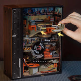 Robotime Rokr Puzzle 3d Hip-hop Street Marble Run Mr03s
