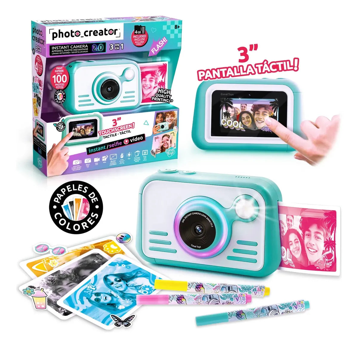 Photo Creator Camara Instantanea 2.0 Clk046