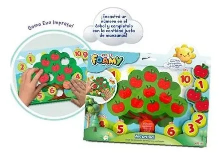 Foamy A Contar! Arbol Con Manzanas 817