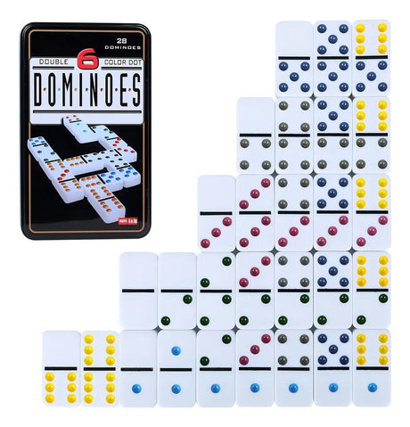 Set Domino De Colores 28 Pzs 56016