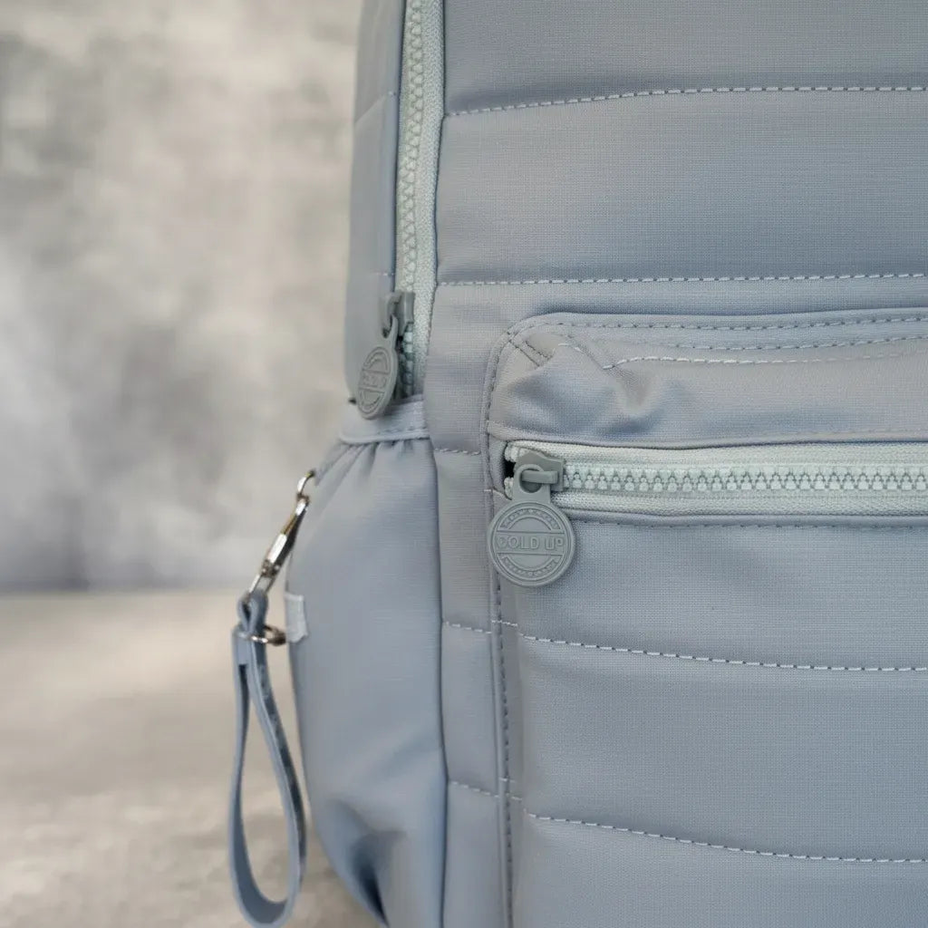 Mochila Espalda 18 Pulgadas Escolar Sl2502c Kinderland Celeste