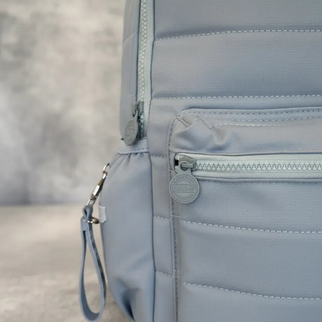 Mochila Espalda 18 Pulgadas Escolar Sl2502c Kinderland Celeste