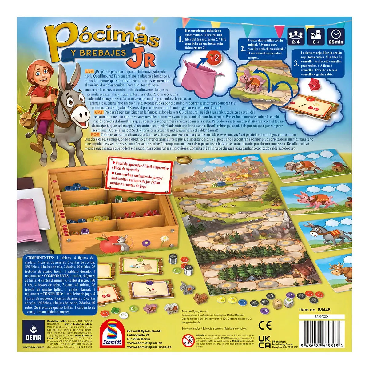 Juego Pocimas Y Brebajes Jr Devir 40-2017