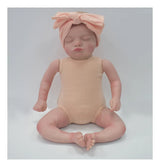 Muñeca Newborn 45 cm con Cabello, Moño y Accesorios S43519