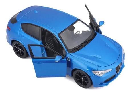 Bburago 1:24 Alfa Romeo Stelvio Azul Metalizado 18-21086