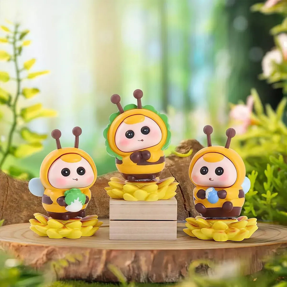 Muñeco Abeja Figura Coleccionable Sorpresa Shine KL278