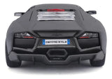 Bburago 1:24 Lamborghini Reventon Gris Metalizado 18-21041