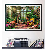 Clementoni Puzzle 1000pzs Biblioteca en el Invernadero 39889