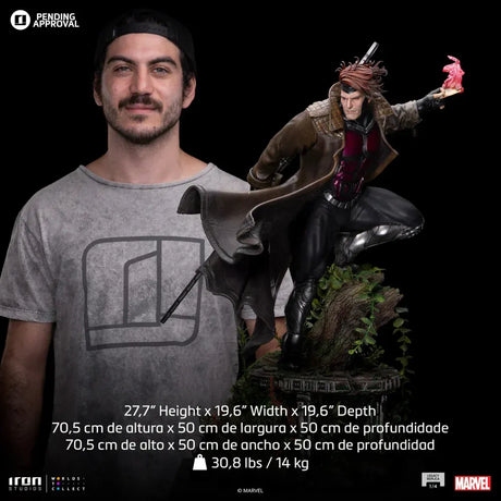 Iron Studios Gambit X-Men-Legacy Replica 1/4 MARCAS103224-14