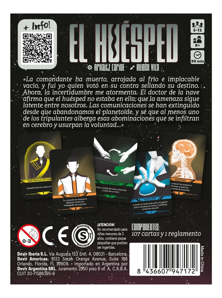 Juego El Huesped Devir 40-4248