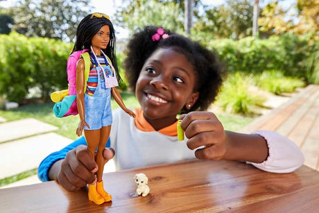 Muñeca Barbie Camping Brooklyn Hdf74 Mattel