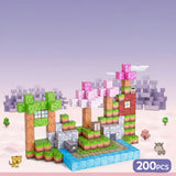 Bloques Magnéticos Cubos Steam Minecraft Pink Shine 3016383